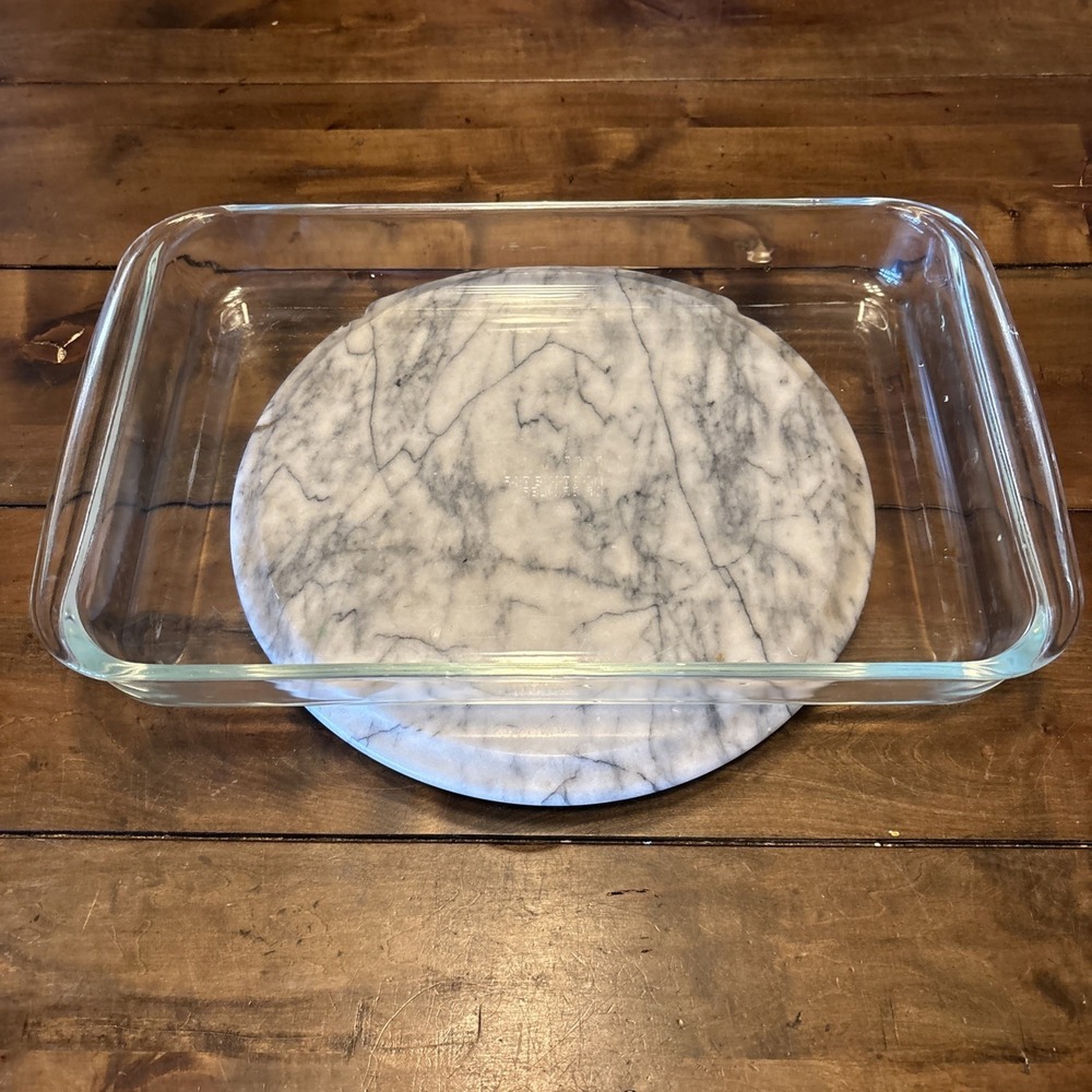 VTG 1960s Pyrex Baking Dish 234 R Clear Glass 4 Qt Casserole Pan 15"x10"x2"